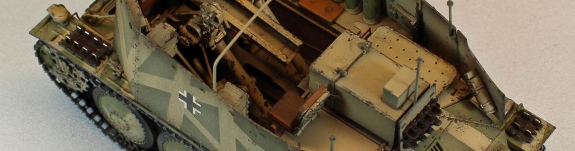 view of finished model