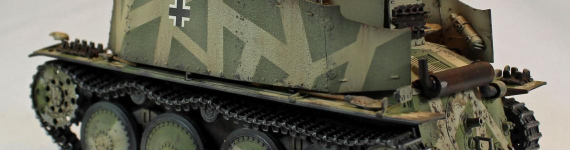 view of finished model