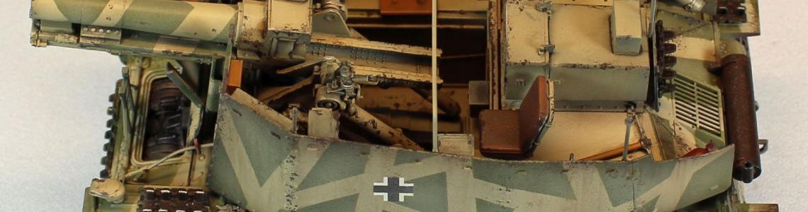 view of finished model