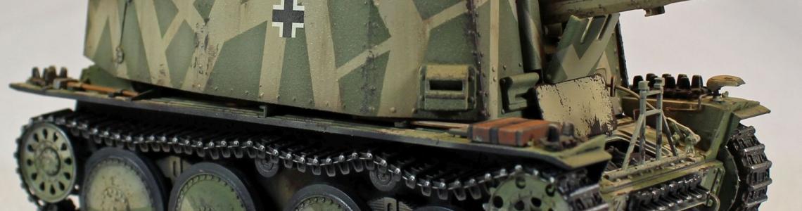 view of finished model