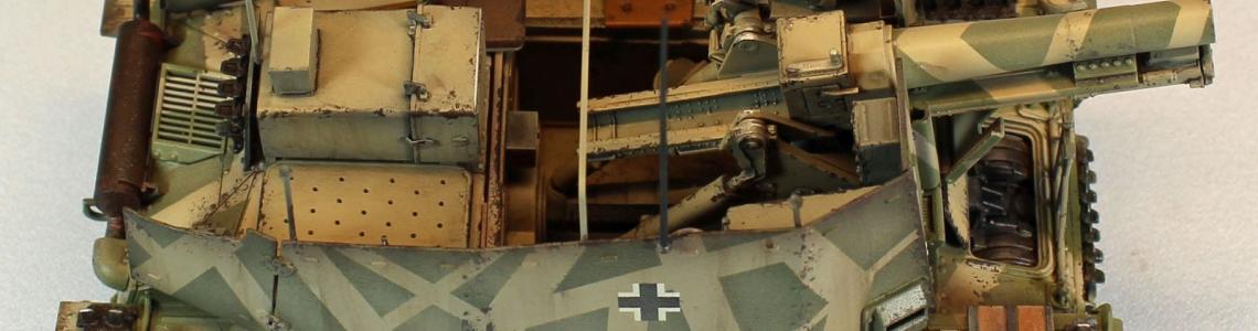 view of finished model