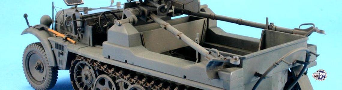 Sd.Kfz. 10 w/3.7cm Pak モデル Sd.Kfz. 251/10 Ausf. C, 3.7cm Pak, winter - Artitecshop