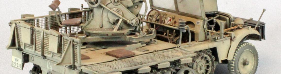 Finished Halftrack - Right Rear