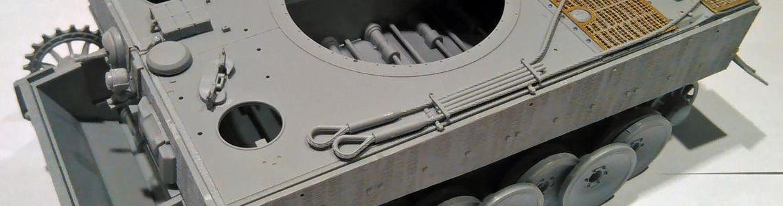 Assembled hull before paint