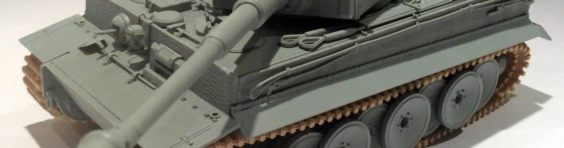 Hull with turret before final paint