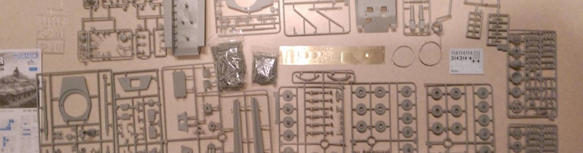 Sd.Kfz.182 Kingtiger Porsche Turret w/Zimmerit (2 in 1) | IPMS/USA