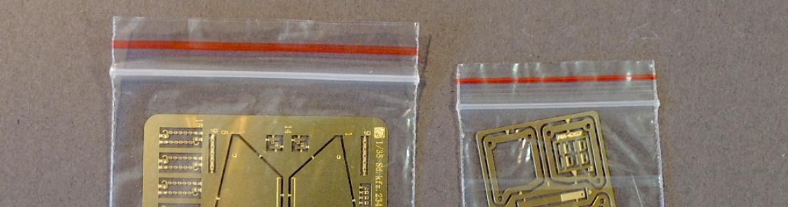 Metal Parts, PE and Decals