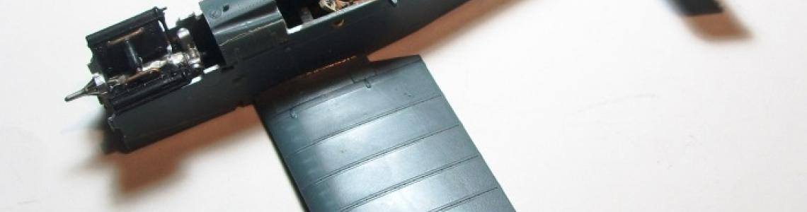 Engine & Horizontal Stabilizers Installed