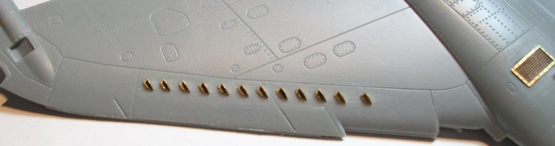Wing pylon detail