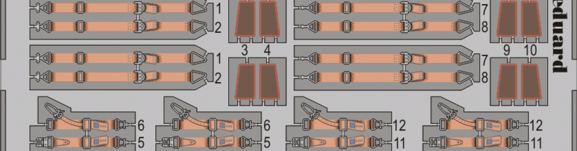 Fret with included parts