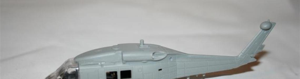 Unpainted airframe