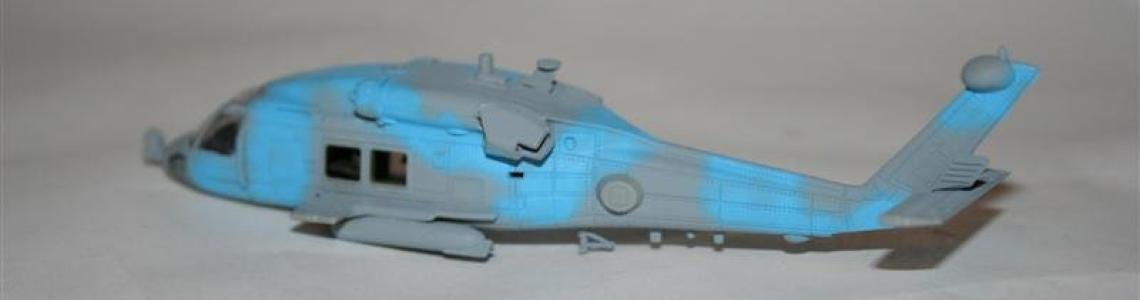 Port painted airframe