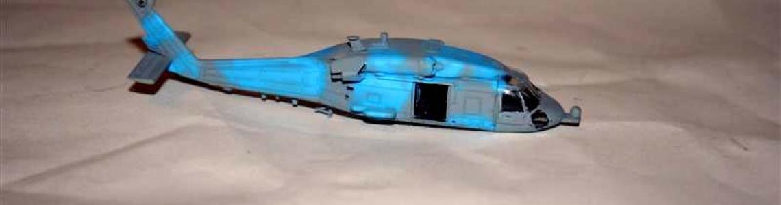 Starboard painted airframe