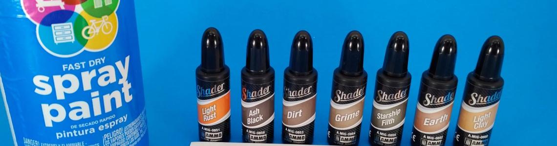 Shaders Over Flat White Enamel