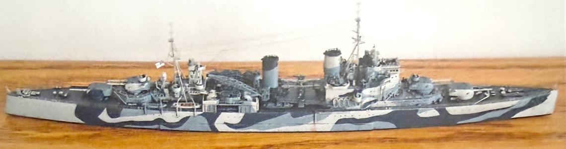 HP Models 1/700 Scale model of HMS London 
