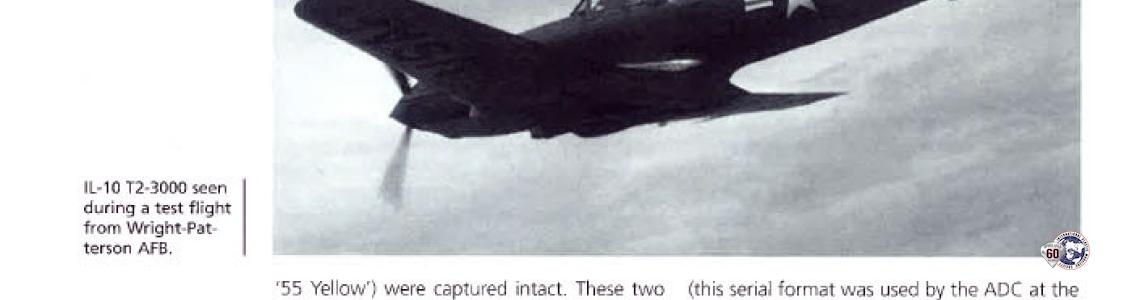 Page 12: IL-10 T2-3000 and Yak-9P T2-3002