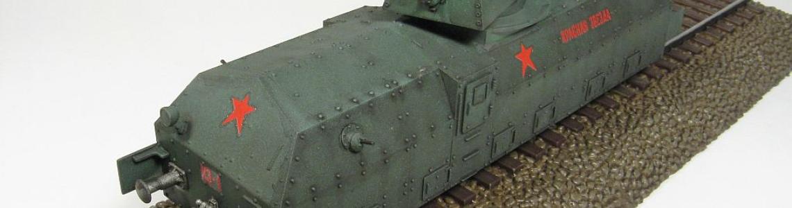 Planet Draisine Soviétique Krasnaja Zvezda - Résine 1/72 - Kit à Monter