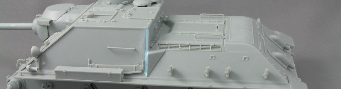 Pre-painted hull left side
