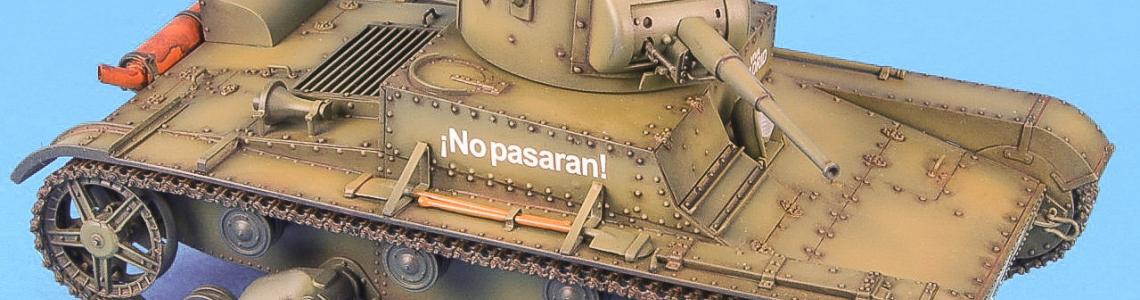 Completed Model - Top Left View