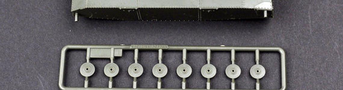 Hull, idlers, and clear