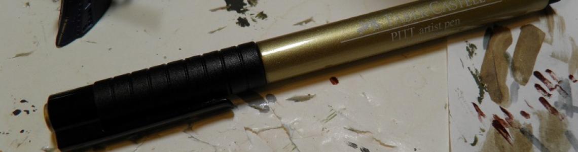 Pitt Gold Artist Pen