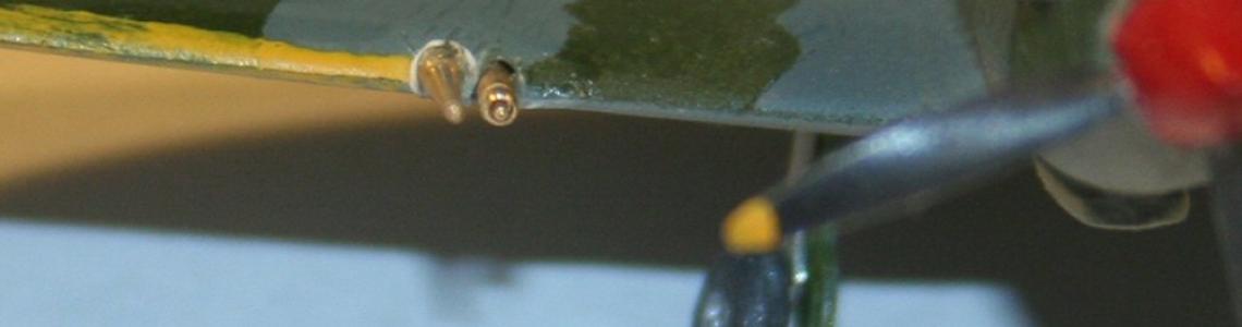 Early E Wing Installed, Front, not Painted