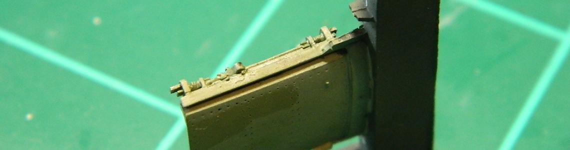 Door With Latch Detail