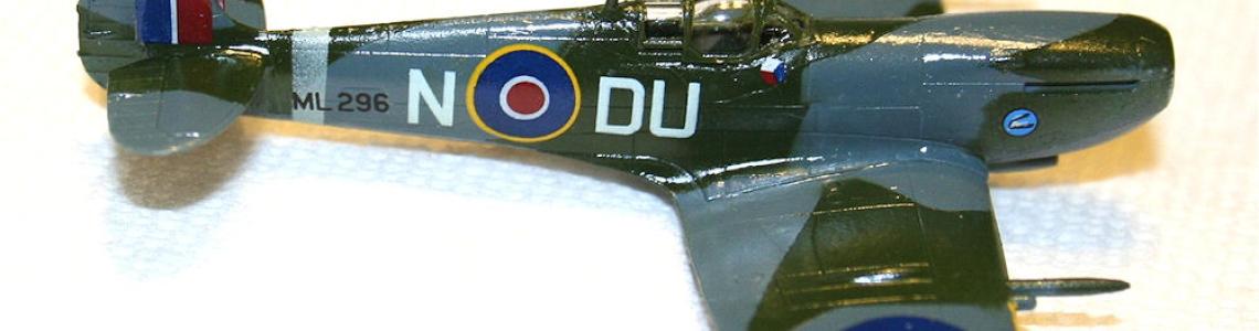 Fuselage decals complete