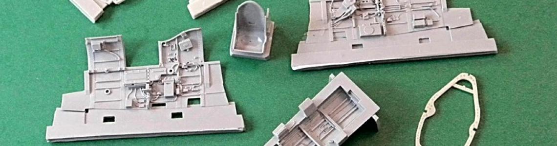 Parts included in kitset