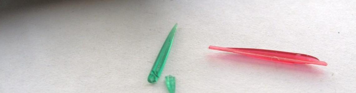 Kitset parts showing broken green light