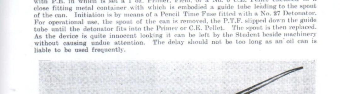 British Explosive Rat and Oil Can