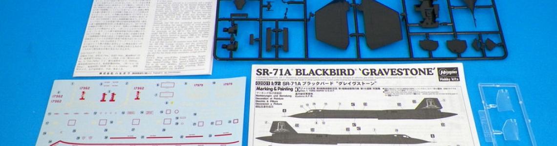 SR-71A Blackbird, “Gravestone” Limited Edition | IPMS/USA Reviews