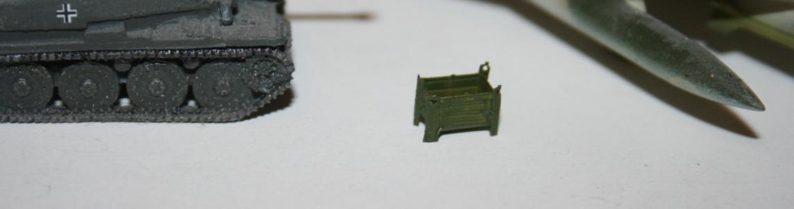 Steel Box Painted with 1/144 models