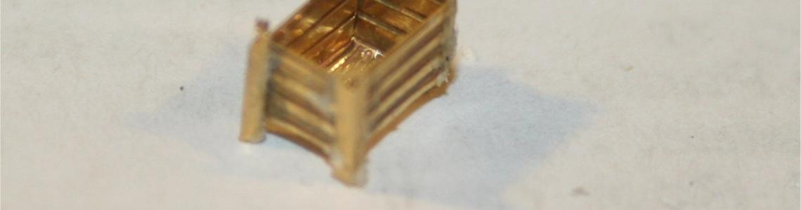 Steel Box with Legs Attached