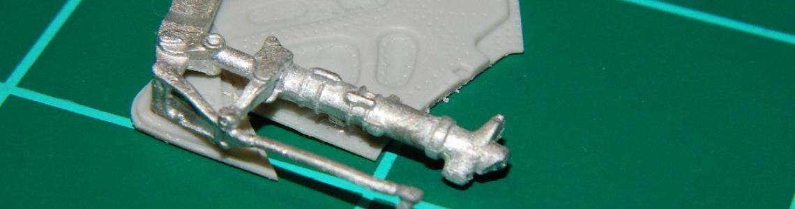 Left Main Gear Mounted on Gear Door