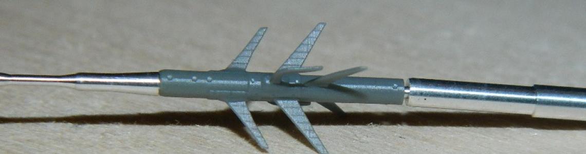 Master resin vane set on metal probe details