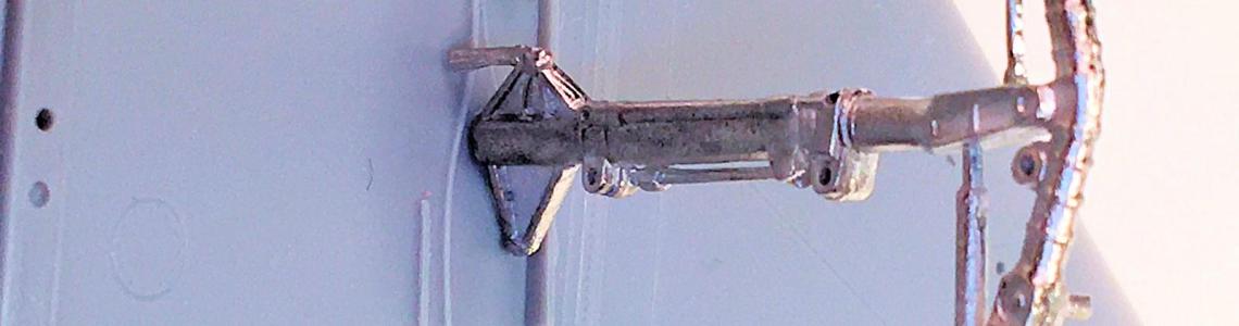 Left Main Gear Mounted