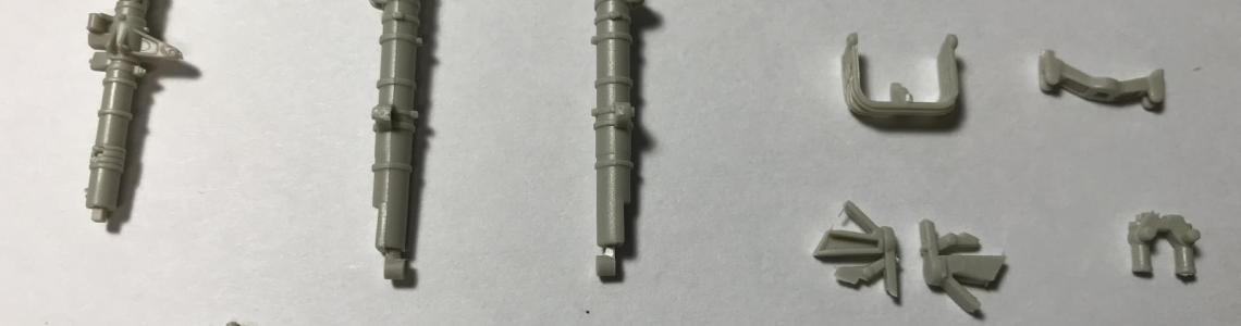 Kitty Hawk kit parts