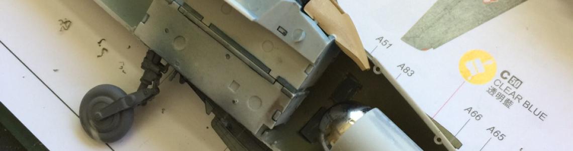 Close up of nose / shock cone assembly