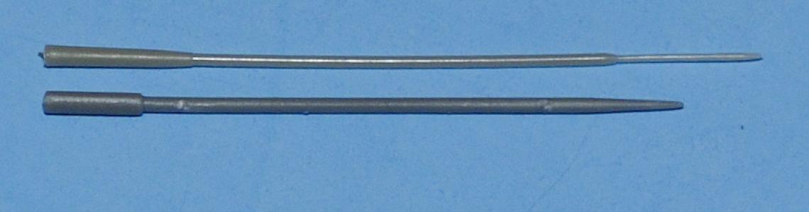 Quickboost on top, kit pitot tube below