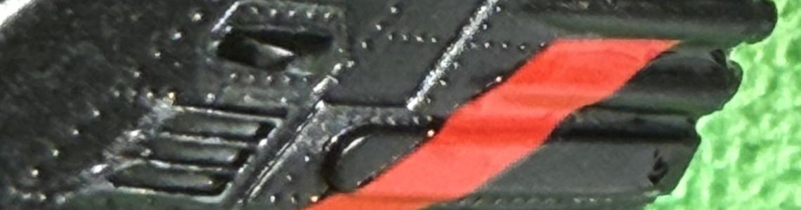 Decal Being Set On Tail