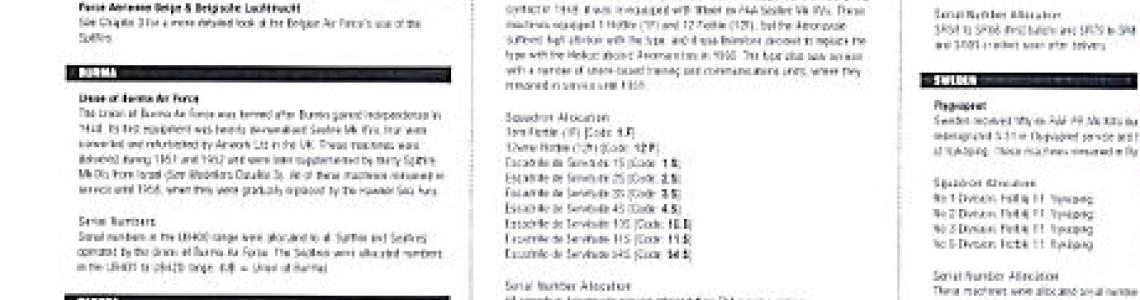 Spits in foreign service