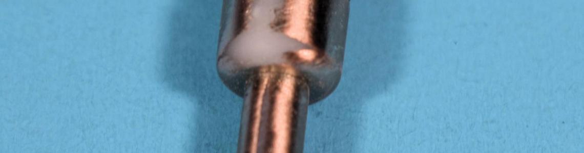 Close Up of Seam Polished