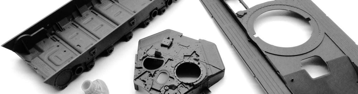 Hull parts & turret