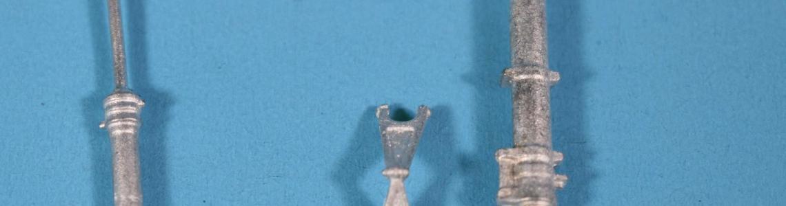 Main Gear Metal Parts left