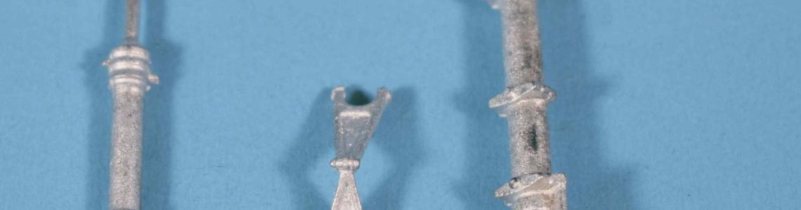 Main Gear Metal Parts right