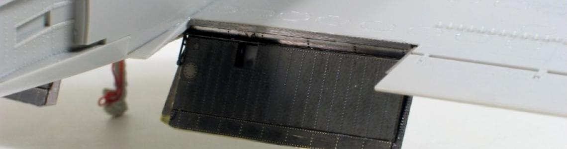 Eduard parts installed