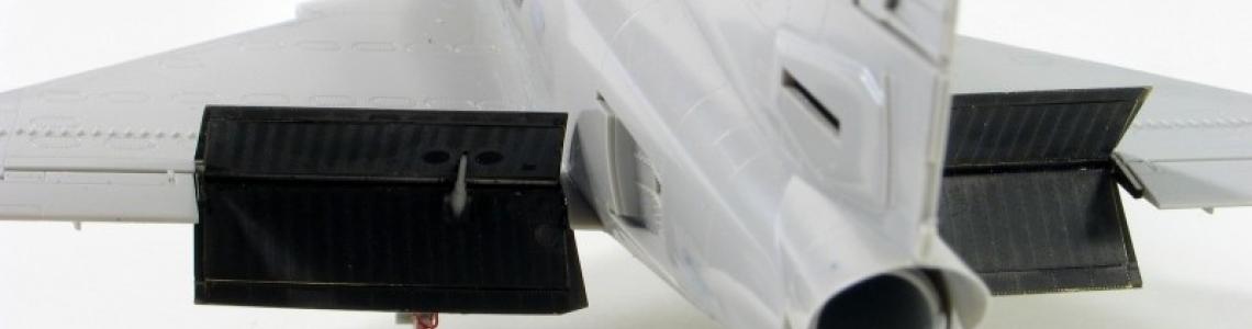 Eduard parts installed