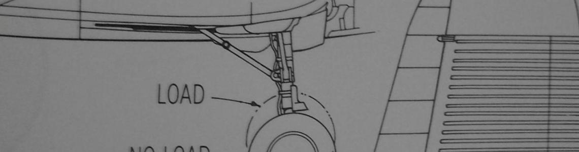 TBD-1 Landing Gear Diagram