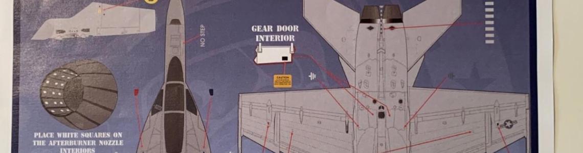 Super Hornet stencils